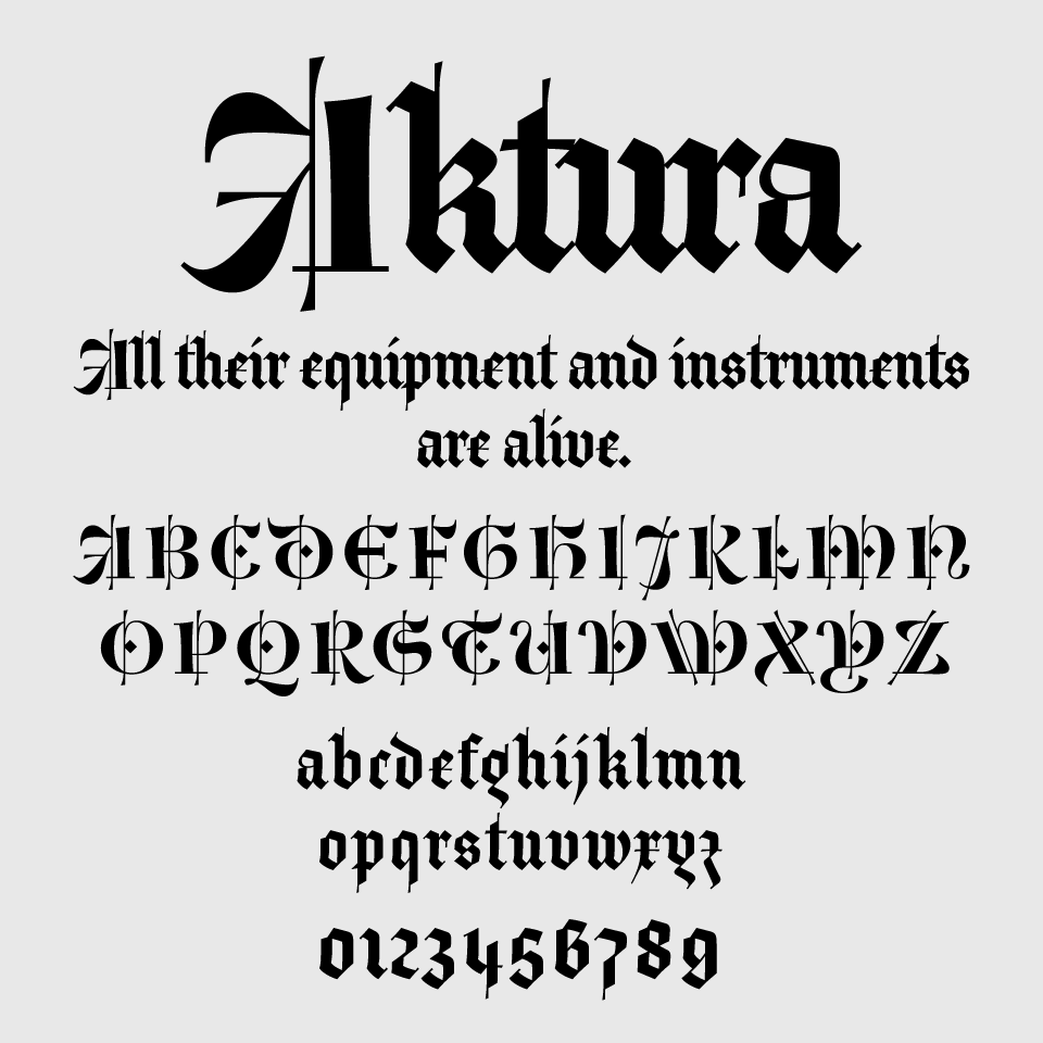 Aktura Font