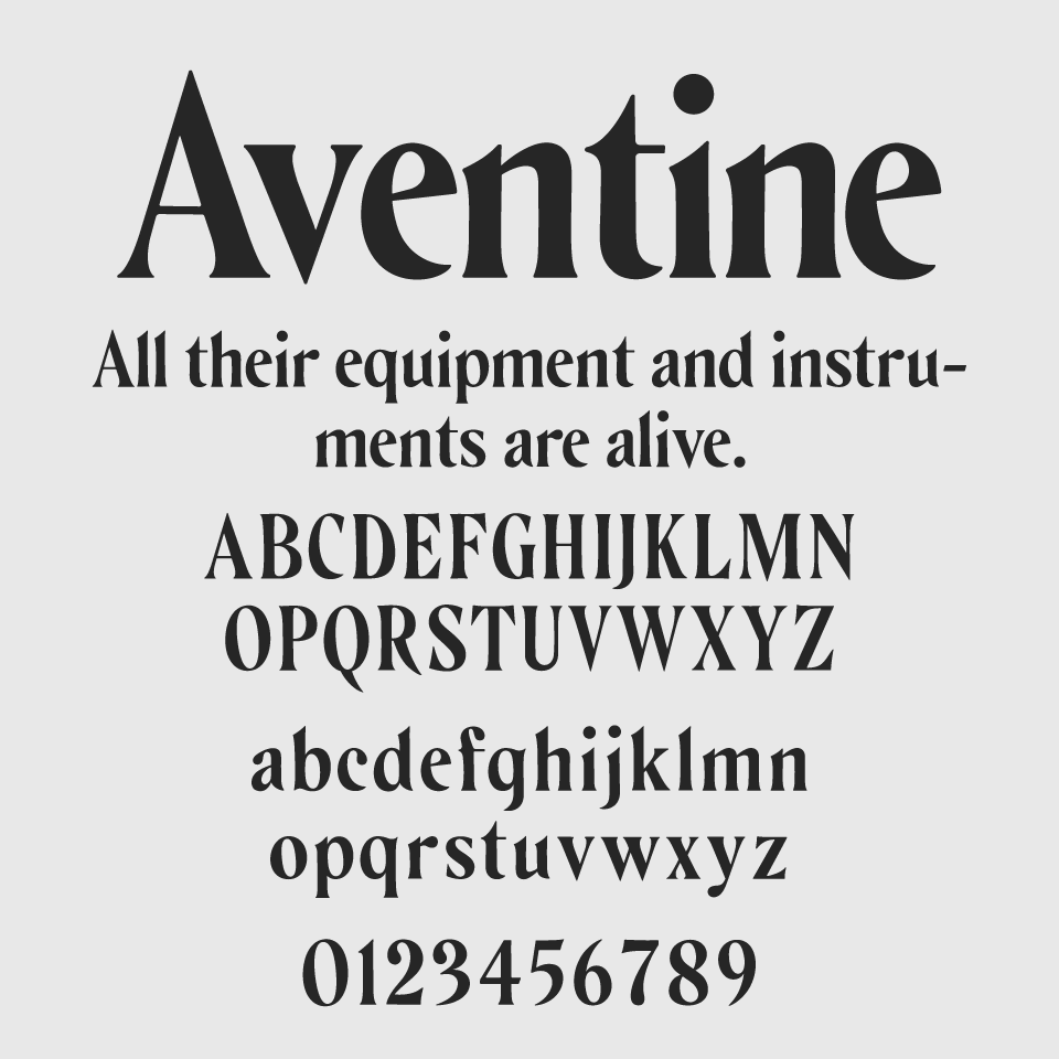 Aventine Font