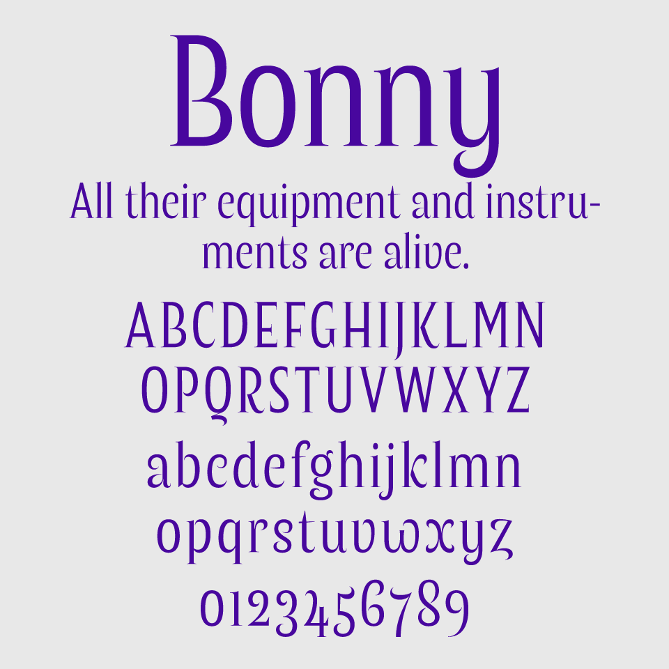Bonny Font