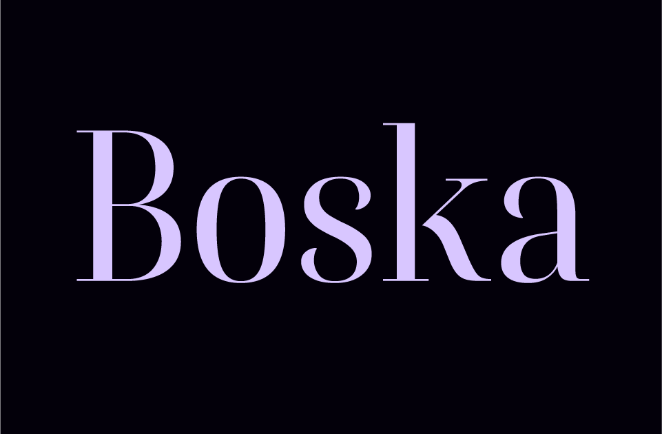 Boska Font