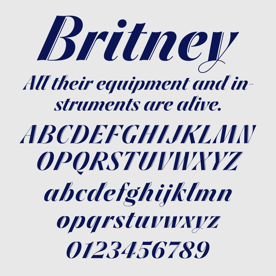Britney Font