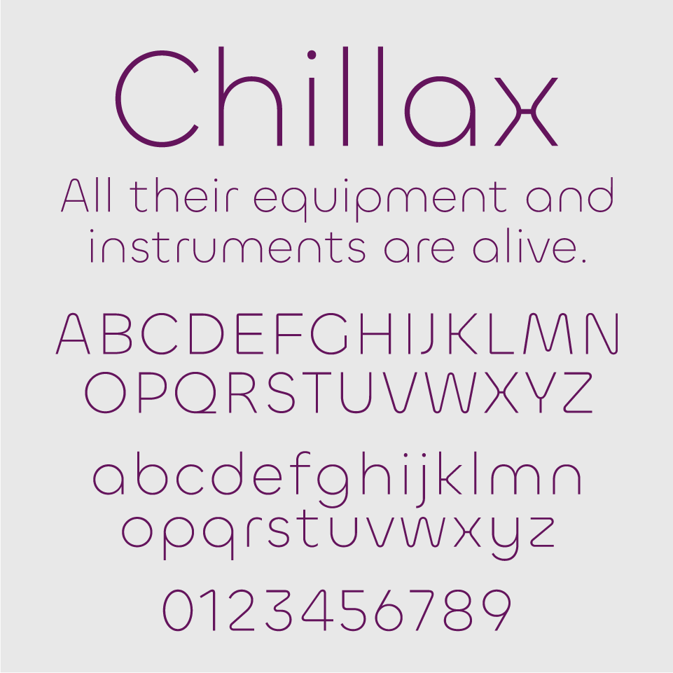 Chillax Font