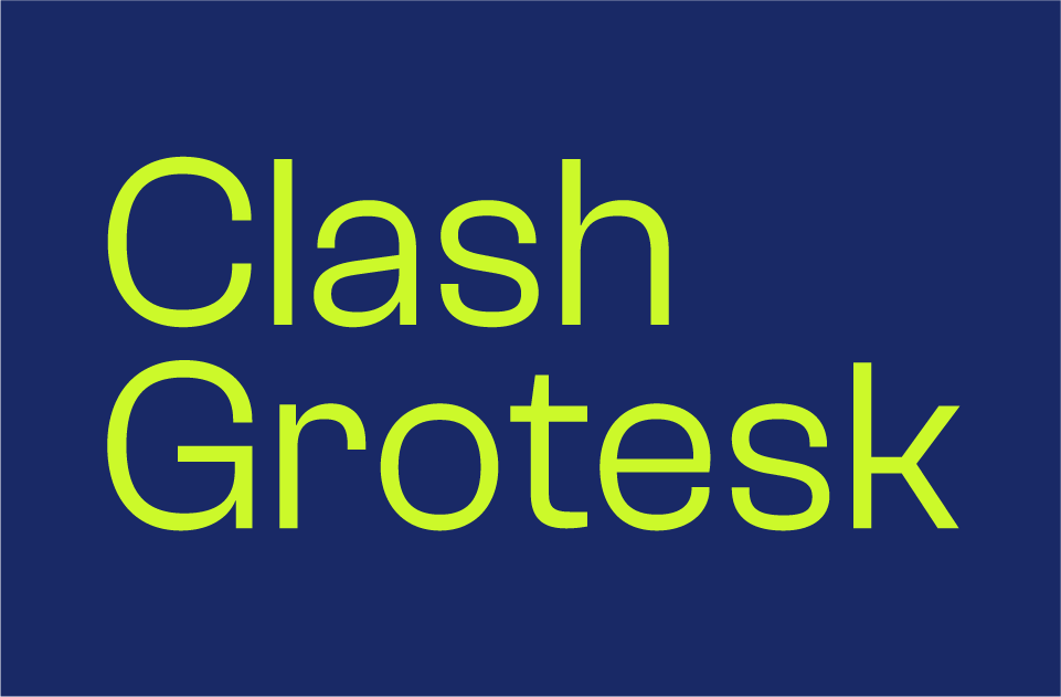 Clash Grotesk