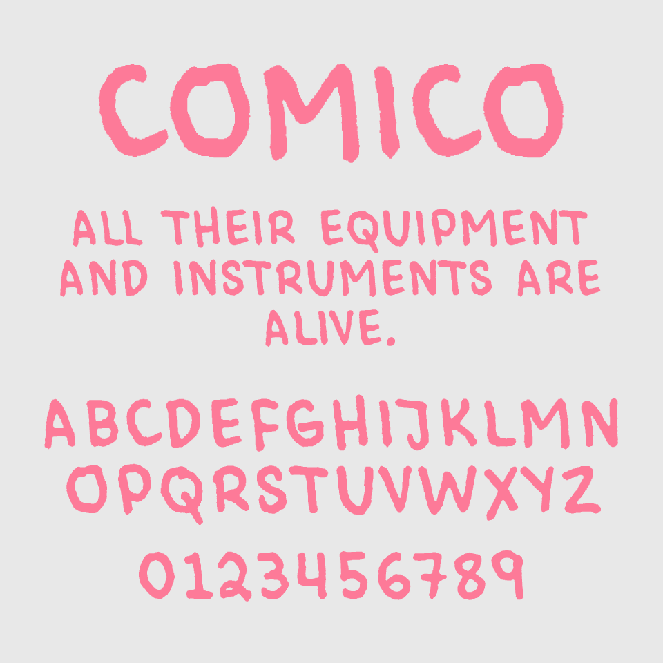 Comico Font