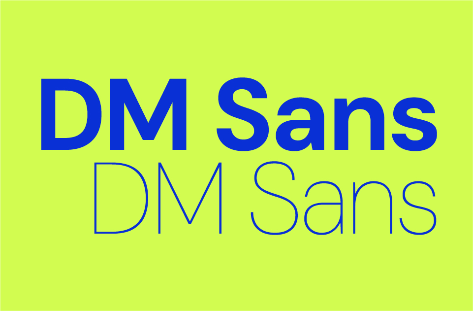 DM Sans Font