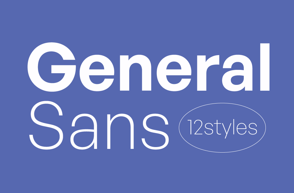 General Sans Font