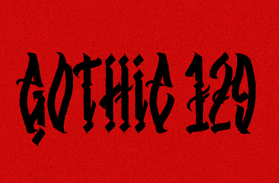 Gothic 129 Font
