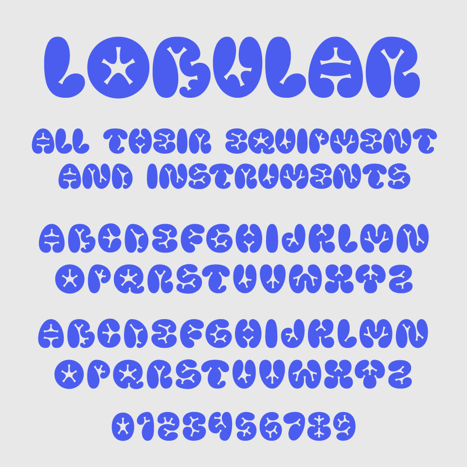 Lobular Font
