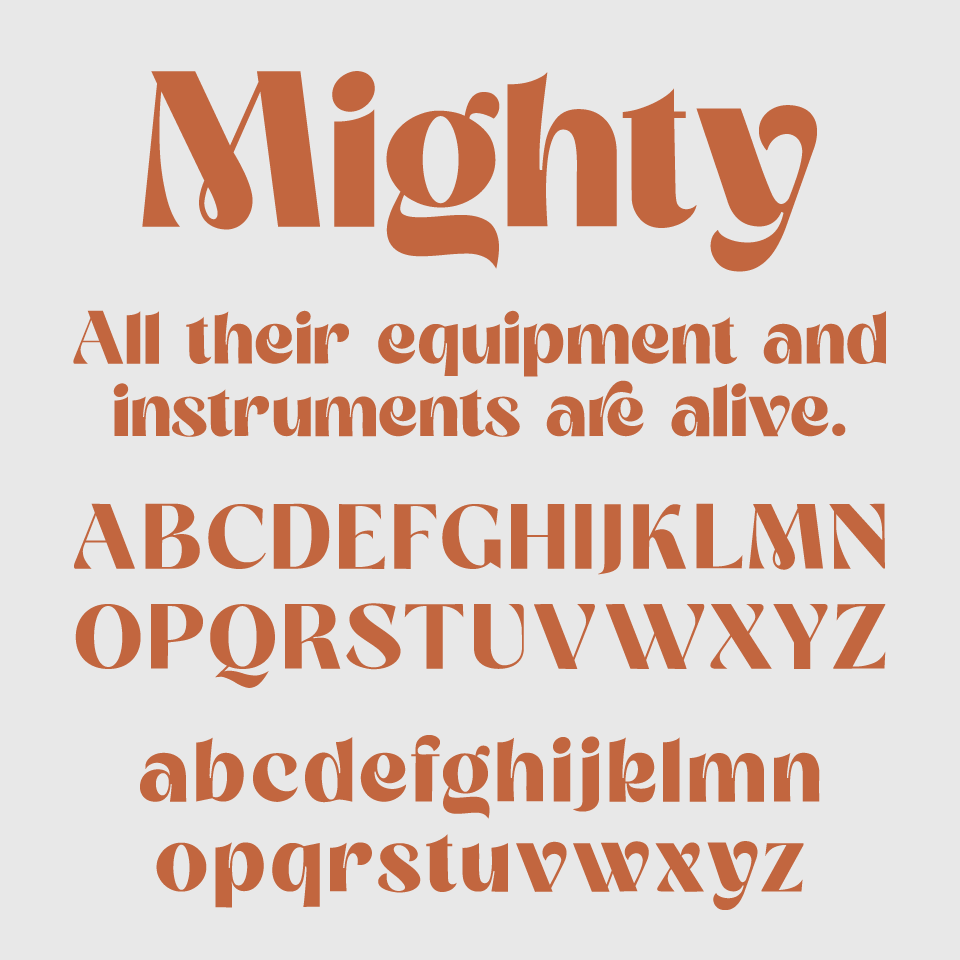 Mighty Marine Font