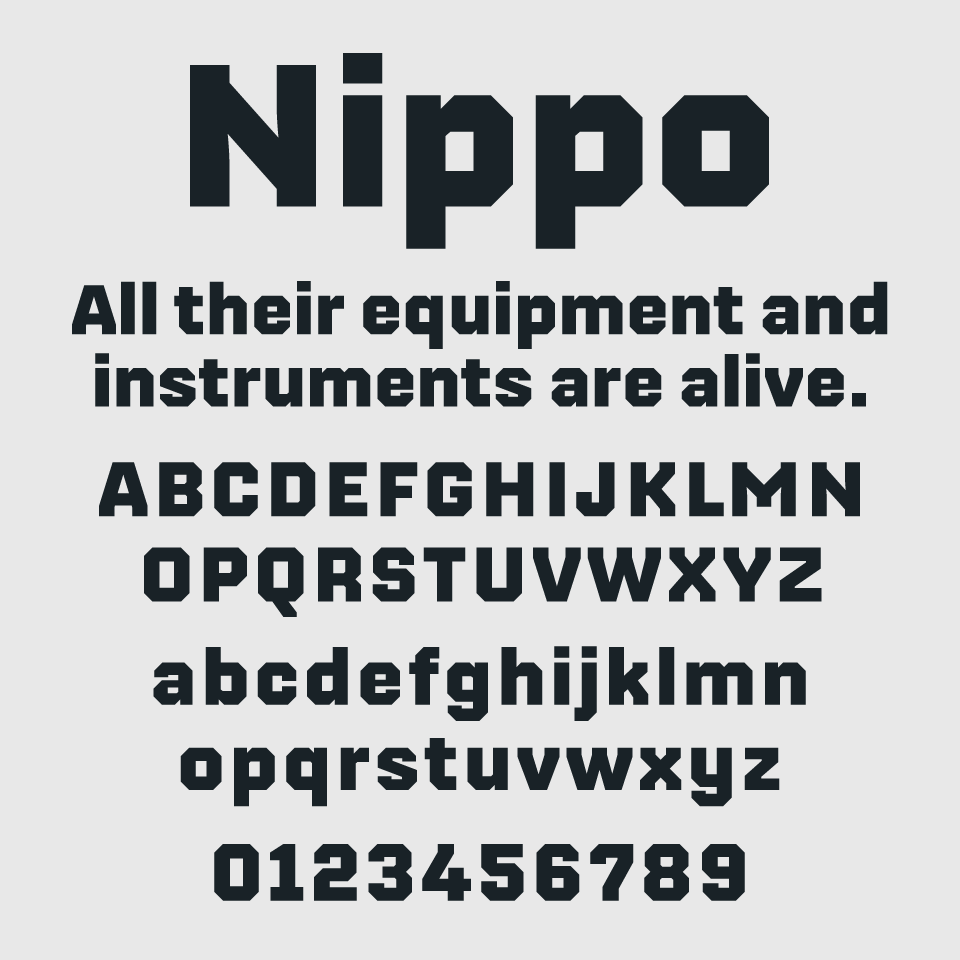 Nippo Font