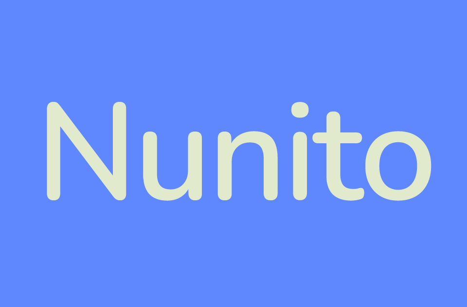 Nunito Font