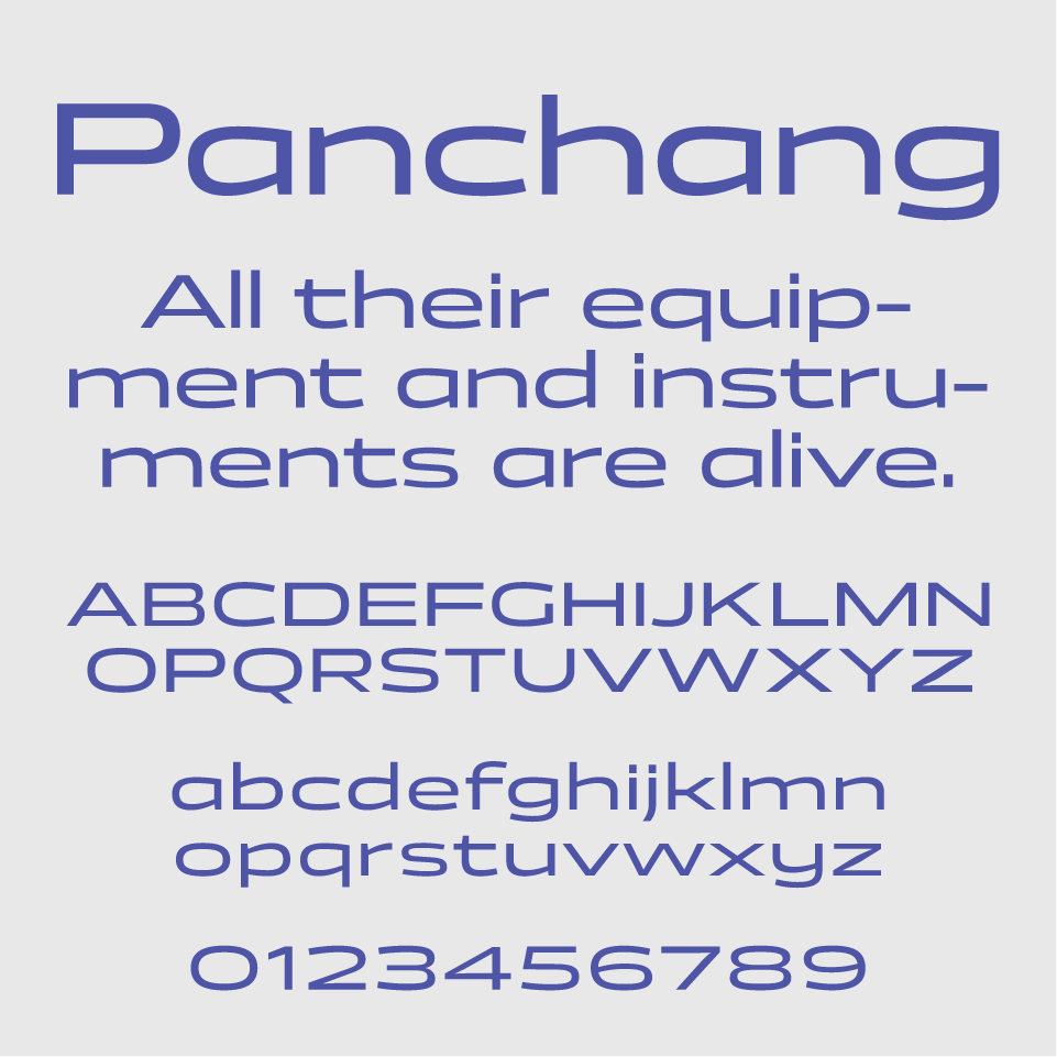 Panchang Font