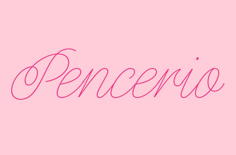 Pencerio Font