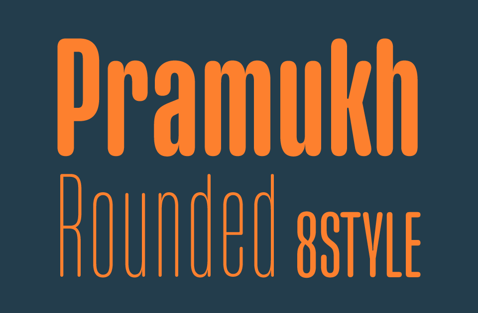 Pramukh Rounded Font
