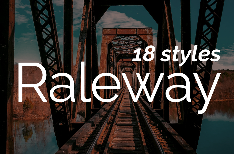 Raleway Font