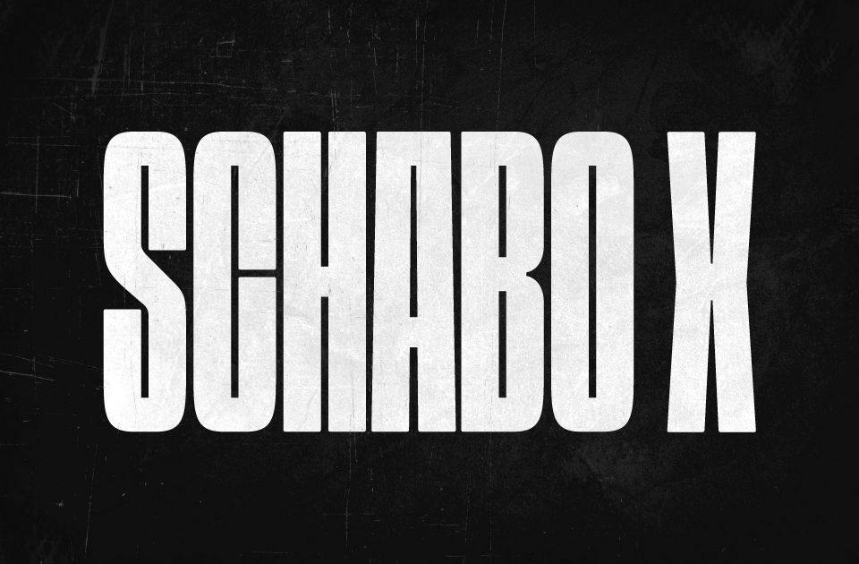 SCHABO X CONDENSED Font