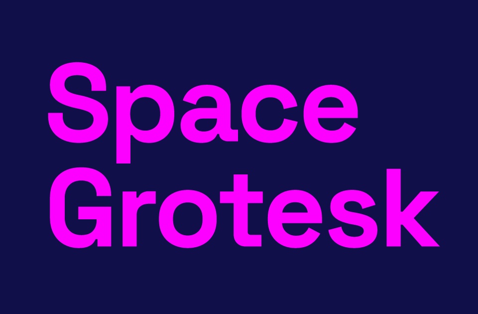 Space Grotesk Font