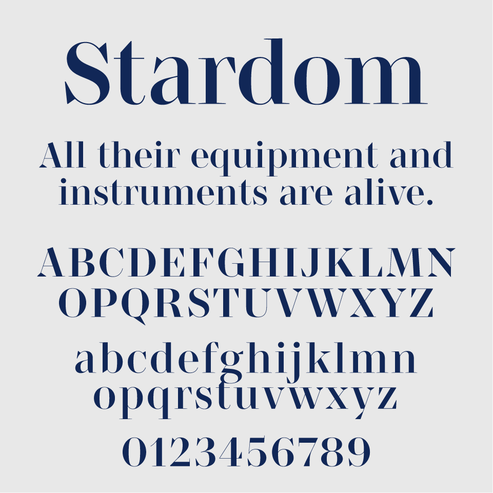 Stardom Font