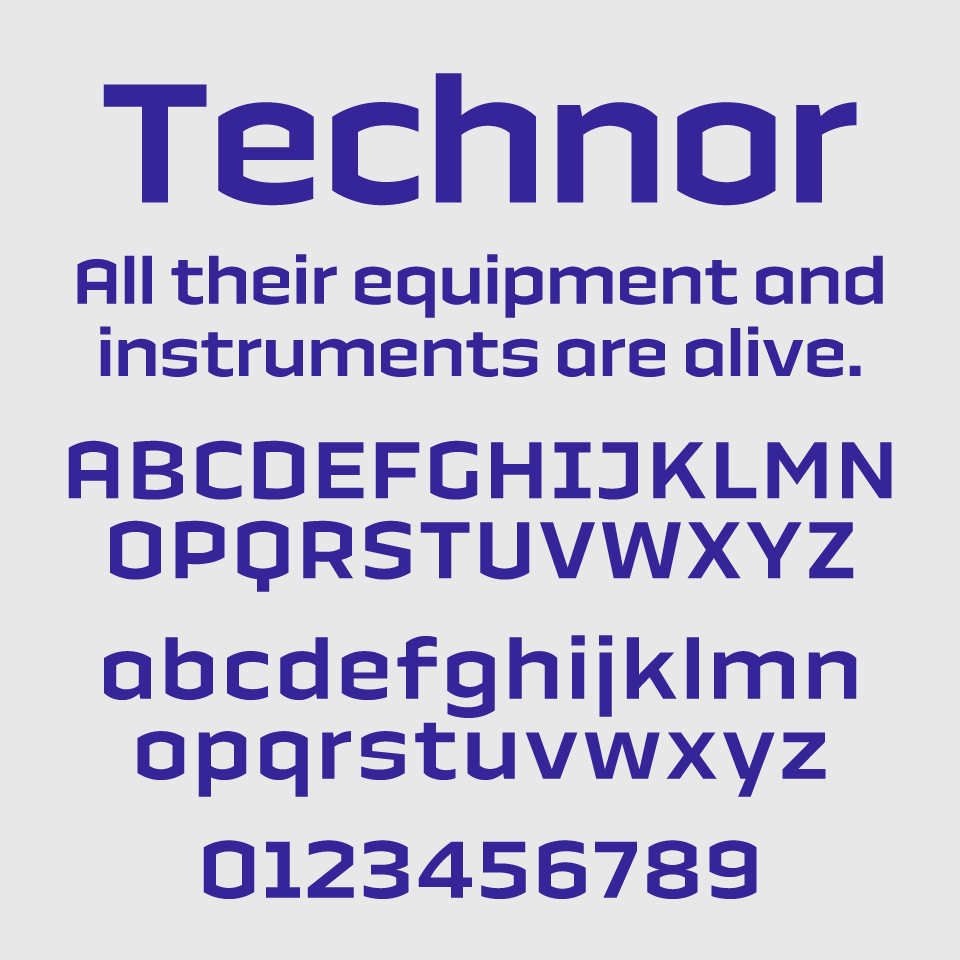 Technor Font