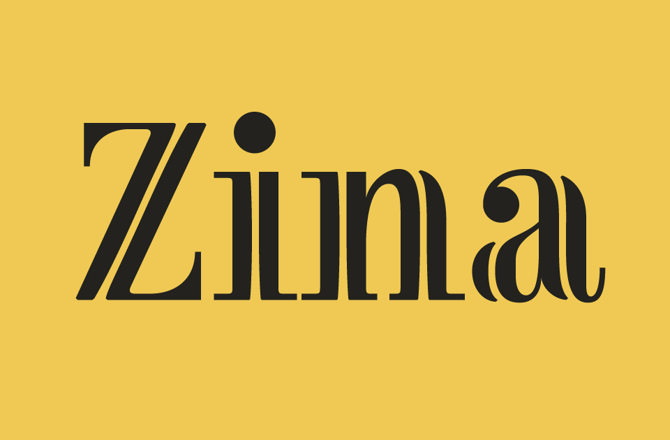 Zima Font