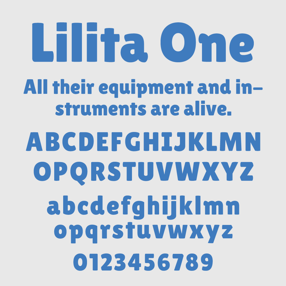 Lilita One Font