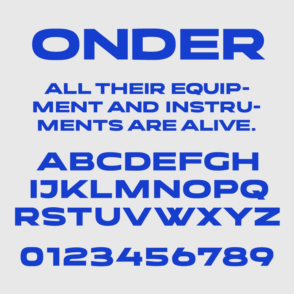 Onder Font