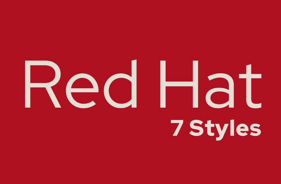 Red Hat Font