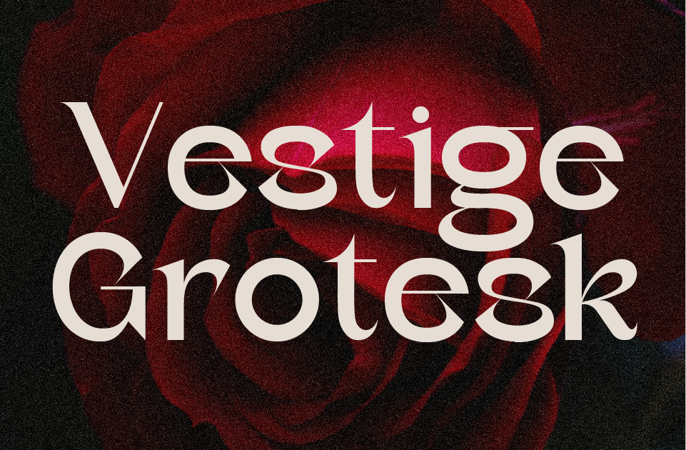 Vestige Grotesk Display Font