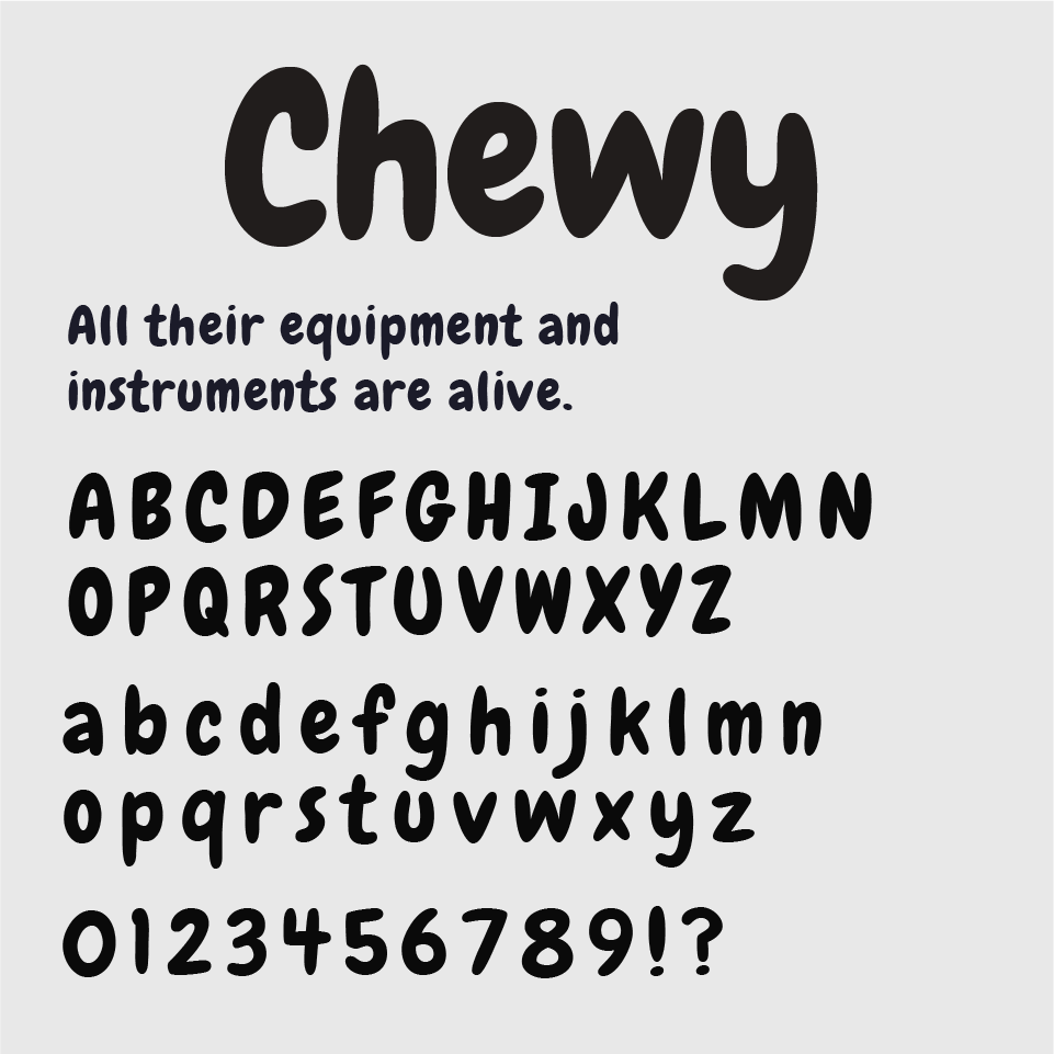 Chewy Font