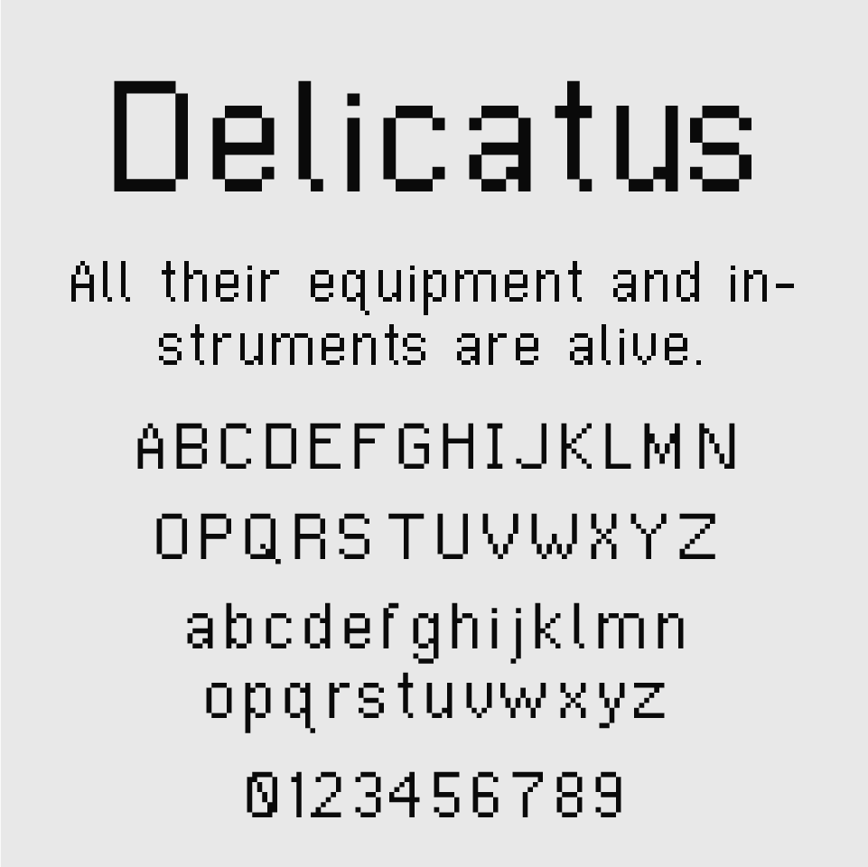 Delicatus Font