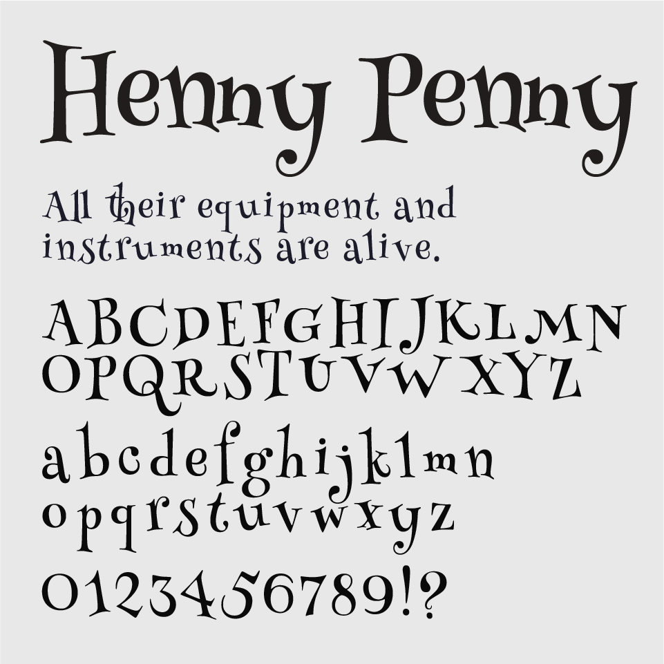 Henny Penny Font