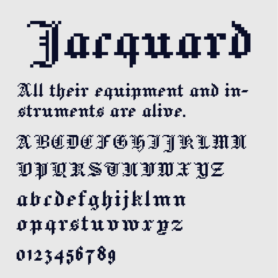 Jacquard 12