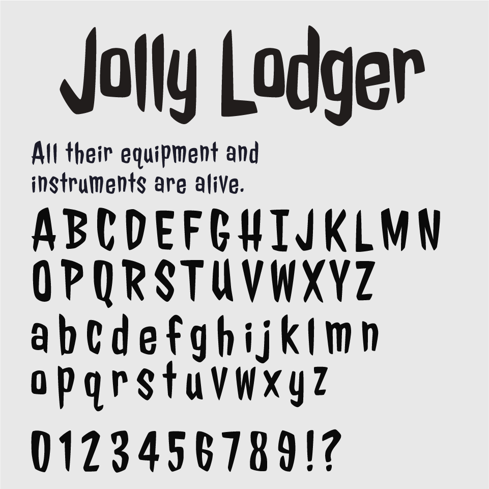 Jolly Lodger Font