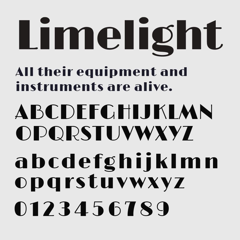 Limelight Font