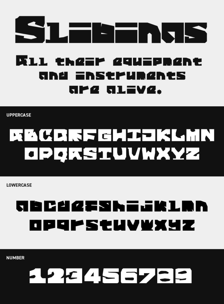 Slibinas Font