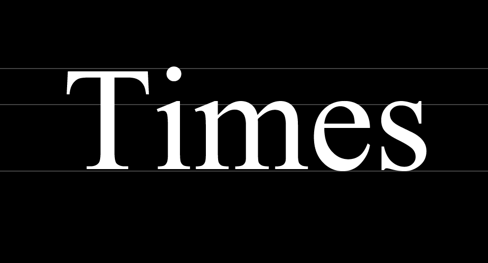 Times New Romanの歴史と背景