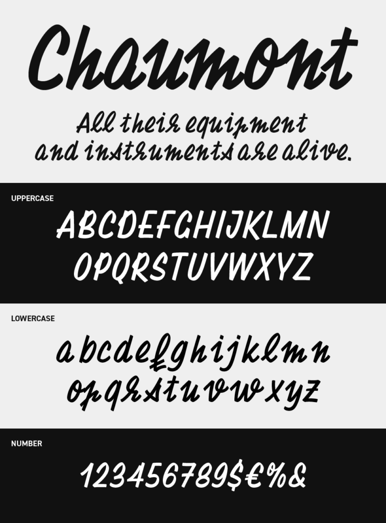 Chaumont Script Font
