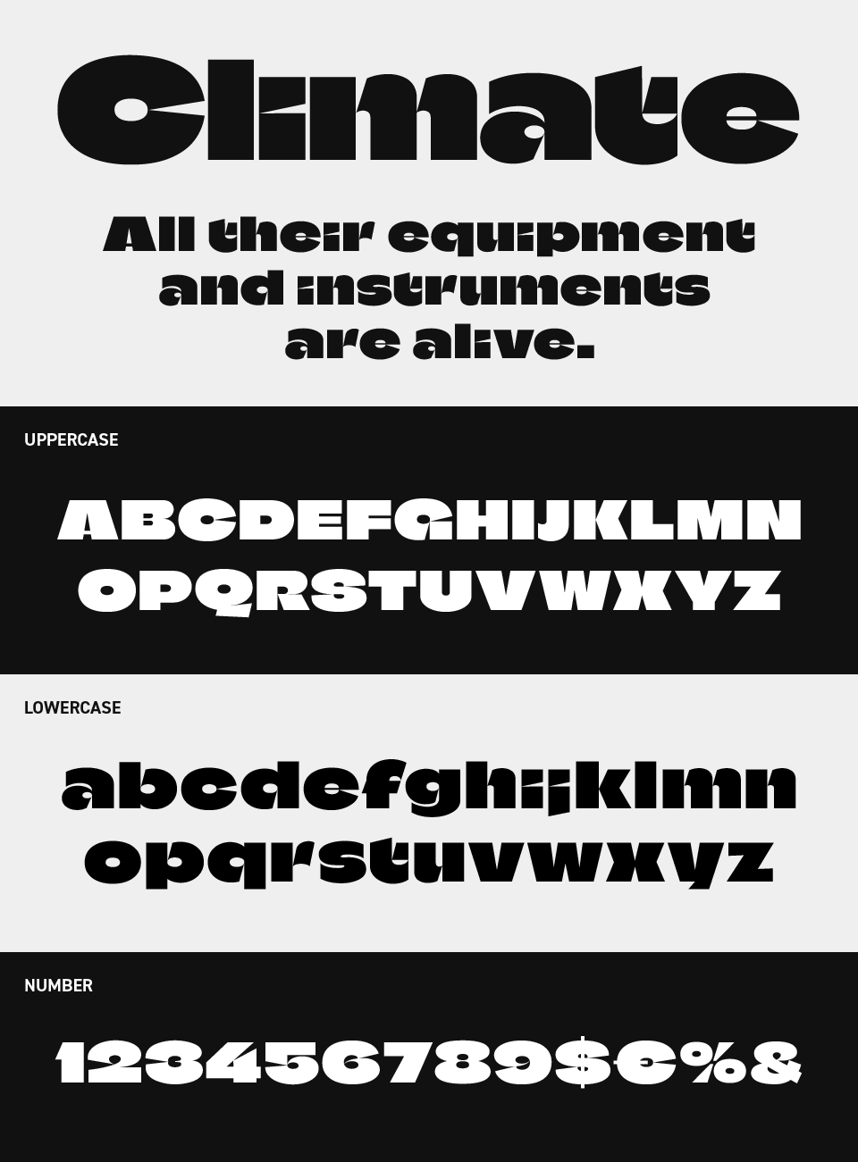 Climate Crisis Font｜GOOD FONTS