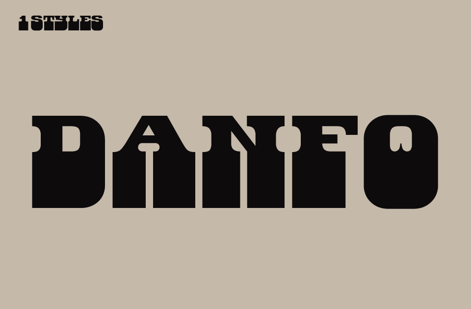Danfo Font