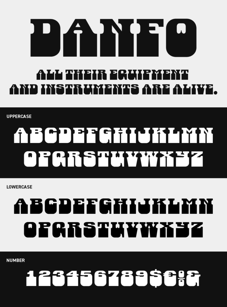 Danfo Font