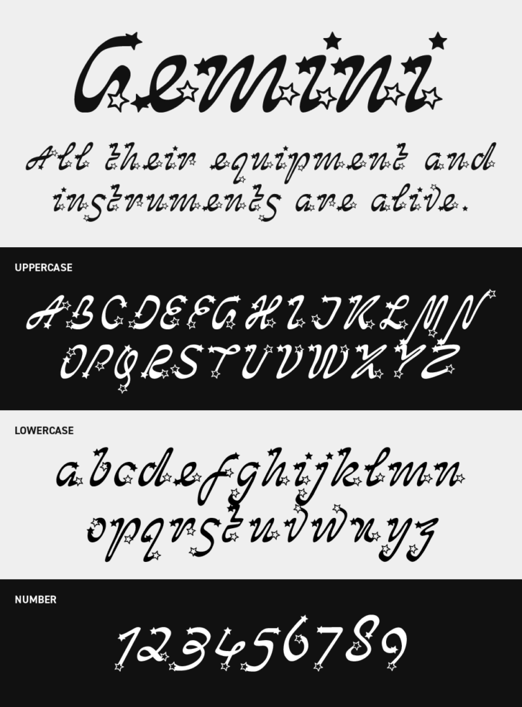 Gemini Font