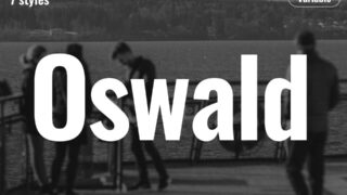 Oswald Font