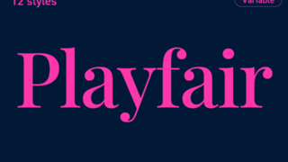 Playfair Display Font