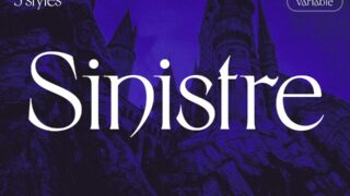 Sinistre Font