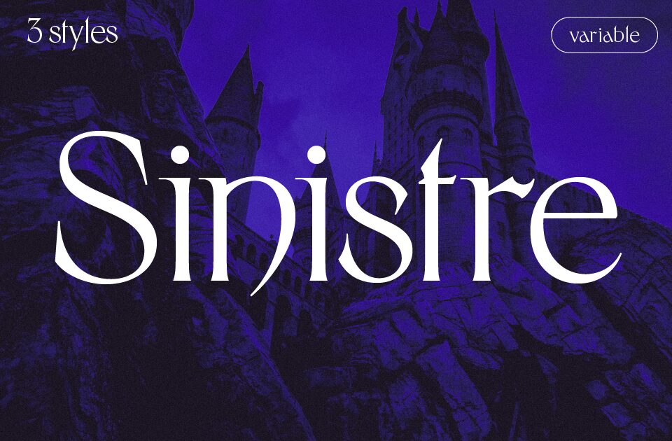 Sinistre Font