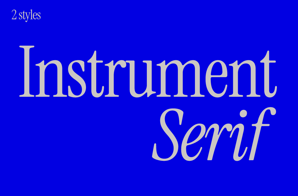 Instrument Serif