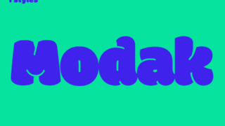 Modak Font