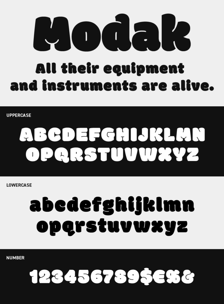 Modak Font