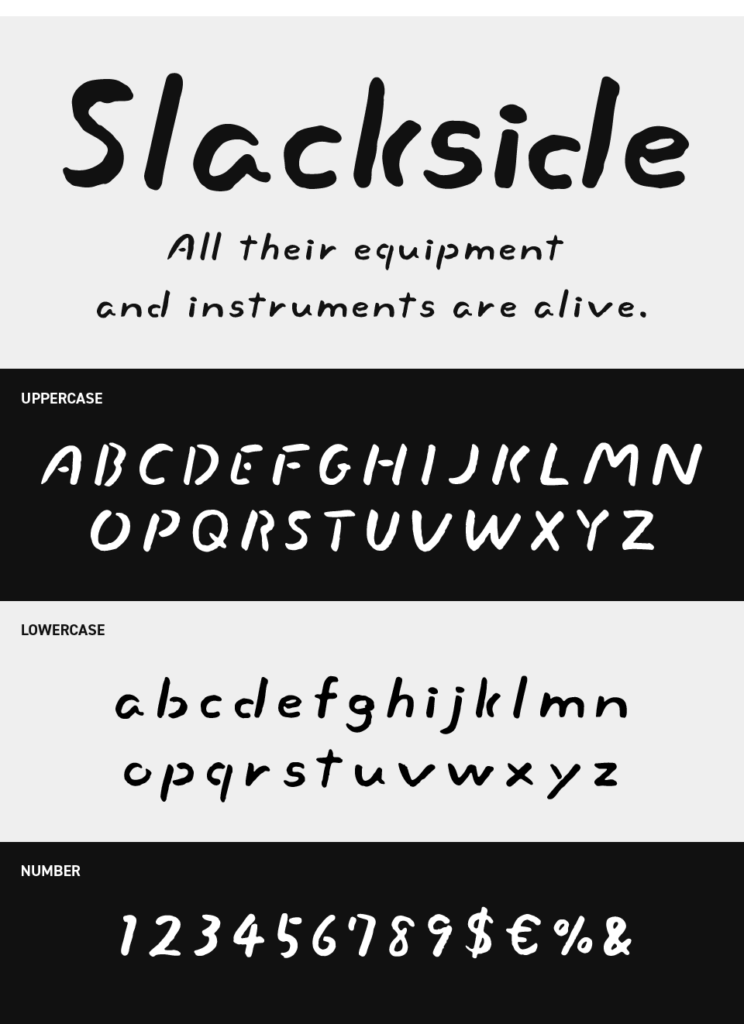 Slackside Font