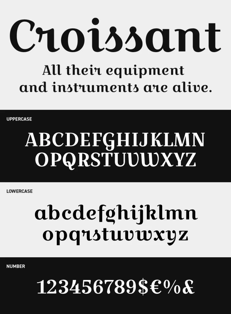 Croissant Font